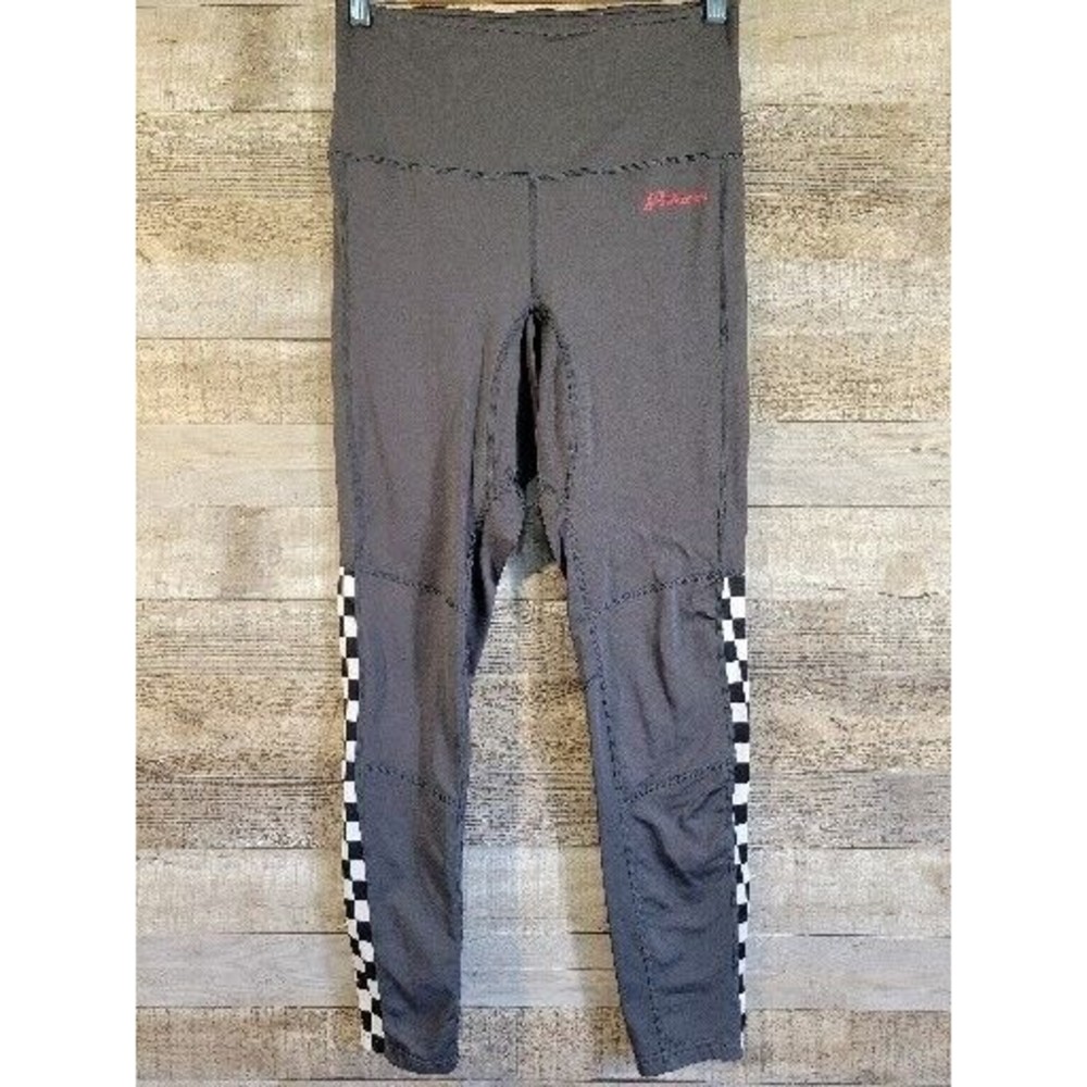 Polaris Women's Midweight Base Layer Bottom Black checkered size SMALL